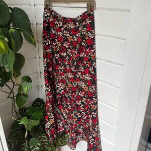 Vintage Sag Harbor Floral Maxi Skirt